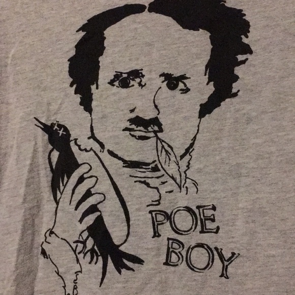 Edgar Allan Poe ‘Poe boy’ Print Shirt - Picture 2 of 5